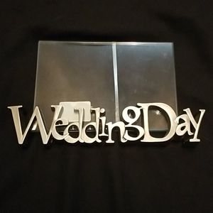 Wedding picture frame